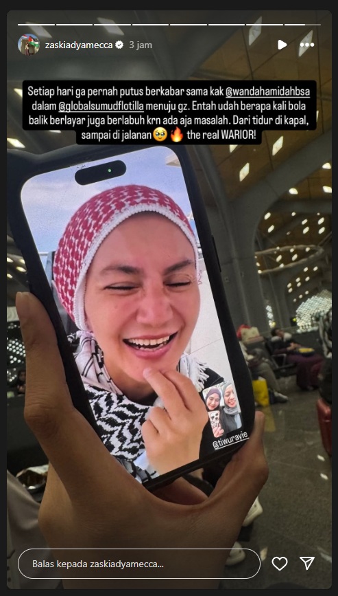 Kabar Wandah Hamidah diungkap Zaskia Adya Mecca